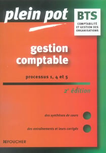 Gestion comptable, processus 1, 4 et 5 (2e édition)