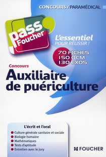 PASS'FOUCHER Tome 33 : concours auxiliaire de puériculture