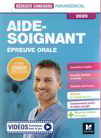 Réussite concours : aide-soignant - épreuve orale (édition 2020)