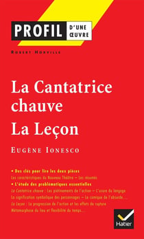 La cantatrice chauve - la leçon d'Eugène Ionesco