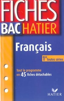 Francais - 1e toutes series
