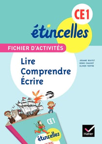 Étincelles : français - lire, comprendre, écrire - CE1 - fichier d'activités et aide-mémoire