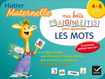 Hatier maternelle - ma boîte magnets pour apprendre les mots