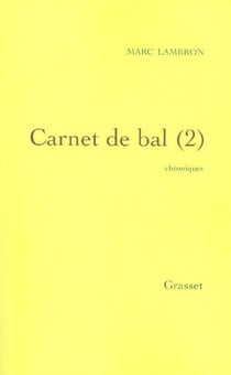 Carnet de bal, 2