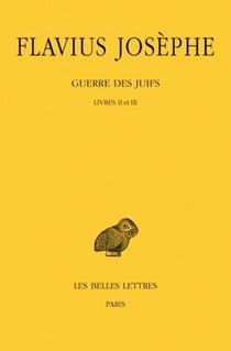 Guerre des juifs Tomes 2 et 3
