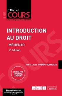 Introduction au droit - mémento (2e édition)