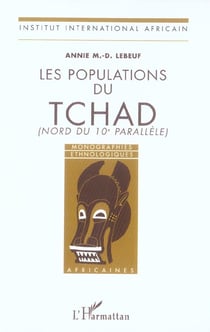 Les populations du tchad (nord du 10eme parallele)