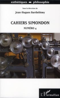 Cahiers Simondon t.4