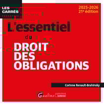 L'essentiel du droit des obligations (édition 2025/2026)