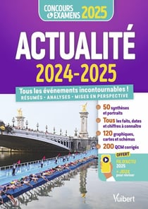 Actualité 2024-2025 - Concours et examens - Fil d'actu et jeux interactifs offerts : Tous les événements incontournables - Résumés, analyses et mises en perspective
