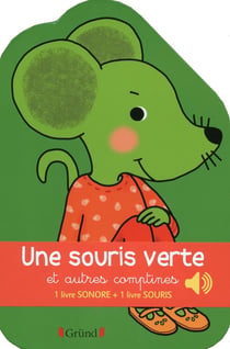 Une souris verte et autres comptines - coffret