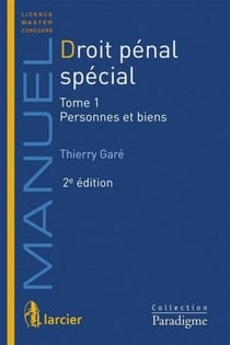 Droit penal special t1, 2eme edition