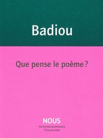 Que pense le poème?