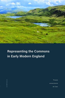 Representing the Commons in Early Modern England