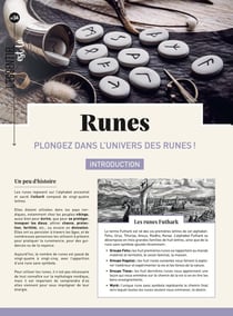 Runes : découvrir l'art divinatoire viking
