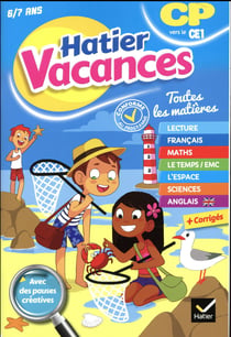 Hatier vacances - du cp vers le ce1 (édition 2017)