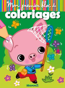 Mon premier bloc de coloriages (cochon)