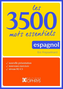 3500 mots essentiels : espagnol
