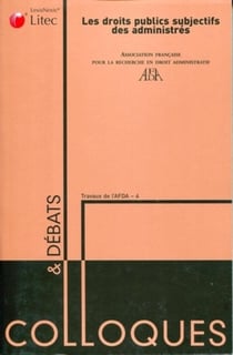 Les droits publics subjectifs des administrés