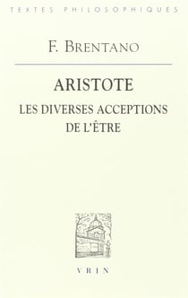 Aristote : les diverses acceptions de l'être