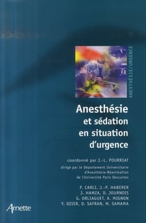 Anesthesie Dan Sles Situations D'Urgence
