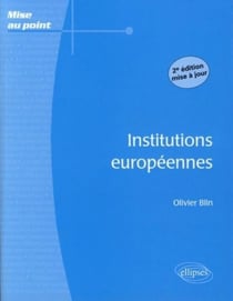 Institutions européennes (2e édition)