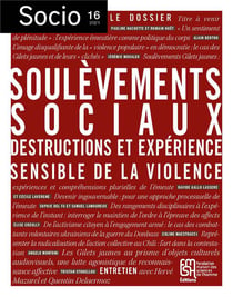 Socio, n° 16/2021 : Destructions et expérience sensible de la violence
