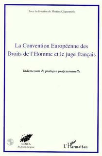 La convention europeenne des droits de l'homme et le juge francais - vademecum de pratique professio