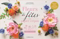 Coffret Fleurs de fêtes en papier crépon
