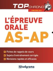 L'épreuve orale as-ap