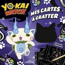 Yo-kai watch - mes cartes à gratter