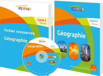 GEOGRAPHIE - Cycle 3 - 15 manuels + FR + posters + CD