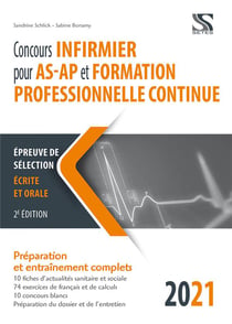 Concours infirmier pour AS-AP et formation professionnelle continue (édition 2021)