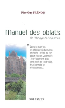 Manuel des oblats de l'abbaye de solesmes