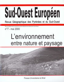 L ENVIRONNEMENT ENTRE NATURE ET PAYSAGE