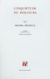 L'inquiétude du discours