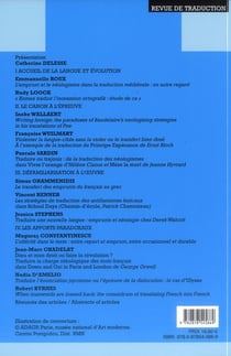 PALIMPSESTES, NO 25/2012. INSCRIRE L'ALTERITE : EMPRUNTS ET NEOLOGISM