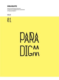 OBLIQUITE n.1 : paradigm