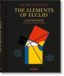 Oliver Byrne : les six premiers livres des éléments d'Euclide
