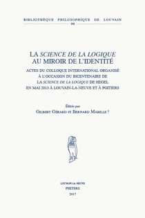 La science de la logique au miroir de l'identité