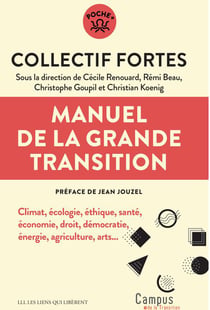 Manuel de la grande transition : Climat, écologie, éthique, santé, économie, droit, démocratie, énergie, agriculture, arts...