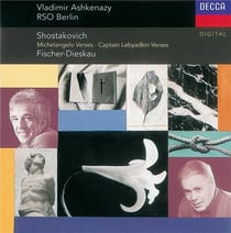 SHOSTAKOVICH: SUITE ON POEMS OF MICHELAN GELO, ETC.