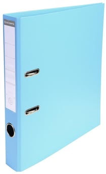 Exacompta - Classeur à levier - 50 mm - A4 - pour 400 feuilles - bleu clair