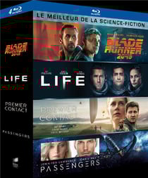 Meilleur de la science-fiction - Coffret : Blade Runner 2049 + Life : origine inconnue + Premier contact + Passengers