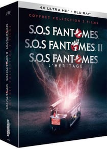S.O.S fantômes - Coffret Collection 3 films : S.O.S fantômes + S.O.S fantômes II + S.O.S fantômes : L'Héritage