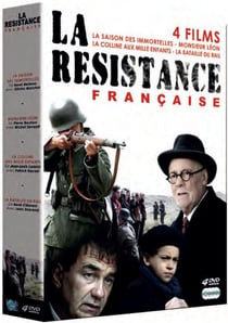 Resistance française : La saison des immortelles + Monsieur Léon + La colline aux mille enfants + La bataille du rail
