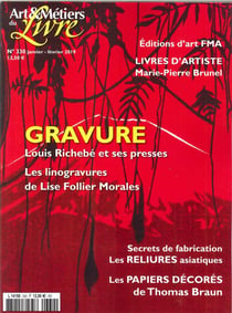Art et métiers du livre N°330 Gravure - janvier/février 2019