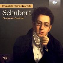 Schubert : integrale des quatuors a cordes. quatuor diogenes.