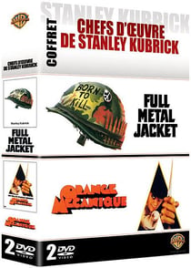 Coffret chefs-d'oeuvre de Stanley Kubrick - Full Metal Jacket + Orange Mécanique