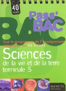 Sciences de la vie et de la terre terminale s